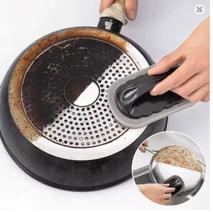 Spazzola spugna smeraldo magia nera pulizia gomma cucina bagno ruggine forte deco - Foto 1 di 1