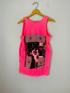 Vintage EPIC Skate Neon Tank Top, Size Small, 1989 Epic Surf & Skate, 80s Skater - Picture 1 of 8