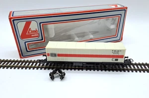 Lima 1:87 H0 - 2859 Güterwagen Containertragwagen der DB in OVP - Bild 1 von 5