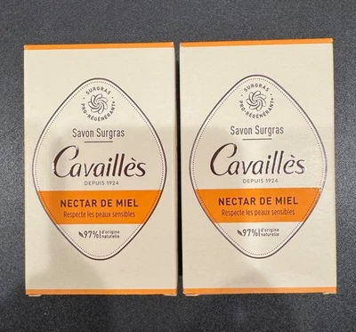 (2xPack) Rogé Cavaillès Surgras Honey Nectar Soap 200g-Nourishing Cleanser - Image 1 of 3