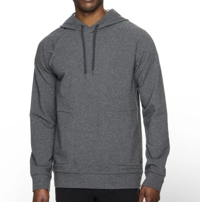 Sudadera con Capucha Gaiam Lotus OB Mediana Gris Carbón Brezo NUEVA Fitness Calce Ajustado Foto 1 de 4