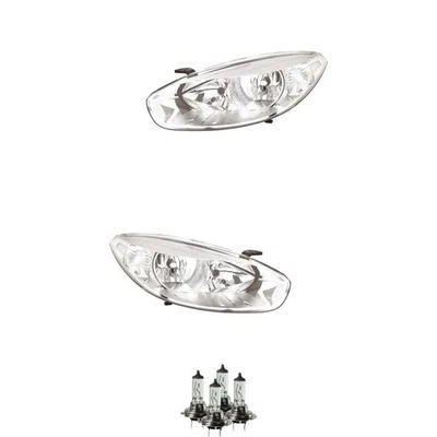 Halogen Scheinwerfer Set H7/H7 für Renault Fluence inklusive Lampen - Bild 1 von 4