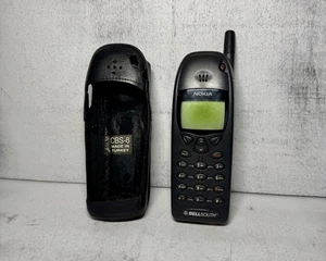 Nokia BellSouth 6120 nero raro telefono cellulare OBO - NON TESTATO o PARTE DI RICAMBIO - Foto 1 di 11