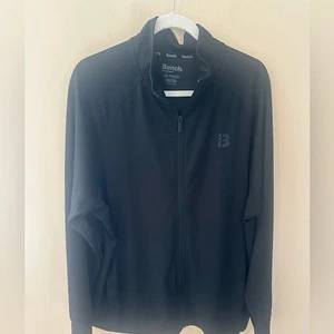 Bench Urbanwear Full Zip Jacke Sweatshirt Schwarz Gr. XL Golf - Bild 1 von 9