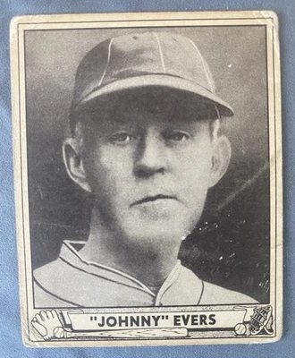 1940 Play Ball Johnny Evers #174 HOF - Image 1 of 2