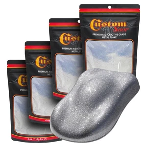 Custom Shop - Chrome Silver - 1-Pound Large Flake .025 Micron Size - Picture 1 of 1