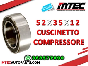 Bearing 52x35x12 MM Bearing New Air Conditioning Compressor - Picture 1 of 1