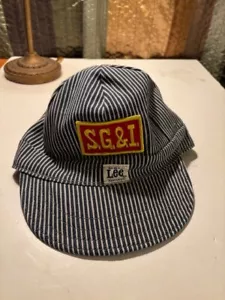 Vintage~LEE~Union Made~SANFORIZED~Hickory Striped~ENGINEERS YOUTH - Bild 1 von 4