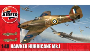 Hawker Hurricane Mk.1 1:48 Plastic Model Kit AIRFIX - Foto 1 di 3