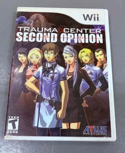 Trauma Center Segunda Opinión Nintendo Wii Atlus Videojuego Anime Manual En Caja Original - Imagen 1 de 3