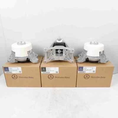 3× OEM Engine Mounts Fit For Mercedes-Benz GLC250 GLC300 GLC350 E300 E350 E200  - Image 1 of 4