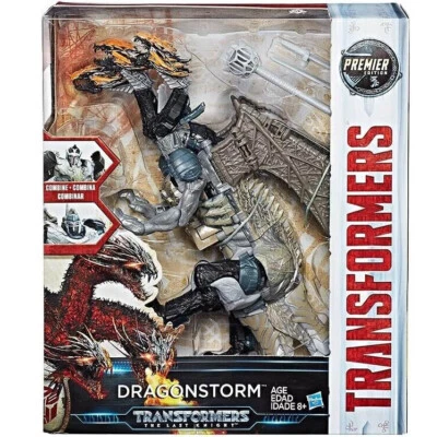 Transformers Dragonstorm Last Knight Premier Leader 10" Action Figure Hasbro - Image 1 of 4