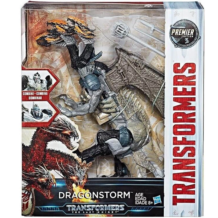 Transformers Dragonstorm Last Knight Premier Leader 10" Action Figure Hasbro - Image 1 of 4