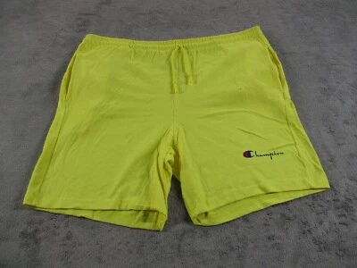 Pantalones Cortos Deportivos Vintage Años 80 Champion Amarillo Neón Juveniles Grandes Hechos en EE. UU. NUEVOS SIN ETIQUETAS ** Foto 1 de 4