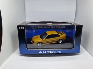 1/43 Scale Model Subaru Legacy B4  Gold AUTOart 58611 Immaculate  - Picture 1 of 8