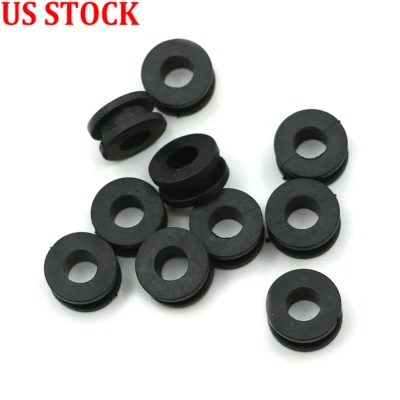 10pcs Rubber Cover Grommets Fairing For Honda Yamaha Suzuki Kawasaki Ducati - Image 1 of 4