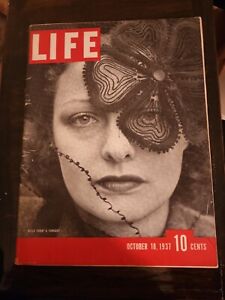 LIFE magazine October 18 1937 VEILS Fur Fashion  John McCrady Yaleman Ads