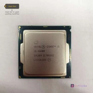 INTEL CORE I5-6400 SR2BY @ 2.70GHz L531B295 CPU PROCESSOR - Picture 1 of 3
