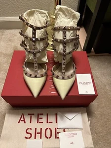 valentino garavani schuhe. Einzelhandel 1100 $. Größe 36,5, ohne Karton. Kommt mit Staubbeutel. - Bild 1 von 13