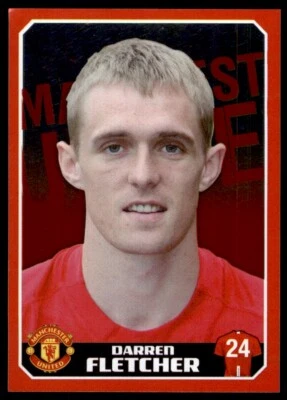 Panini Manchester United 2008 - Darren Fletcher No. 146 - Image 1 of 2