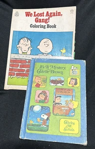 1975 It's a Mystery Charlie Brown - Charles M. Schulz - Illustrated Storybook - Picture 1 of 12