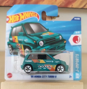 Hot Wheels '85 Honda City Turbo II 2025 141/250 Trasure Hunt TH HW J-Imports 5/5 - Foto 1 di 4