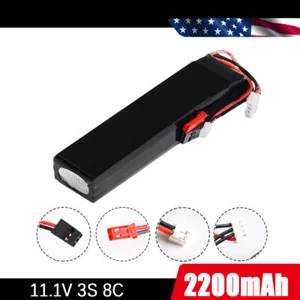 11.1V 3S 2200mAh 8C LiPO Battery Fr WFLY 9CH AT9 AT10 Remote Controller Receiver - Picture 1 of 6