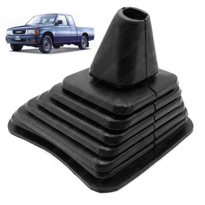 Cubierta de palanca de cambio de marchas 1992-1994 goma negra ajuste Isuzu Holden Rodeo TFR - Imagen 1 de 3