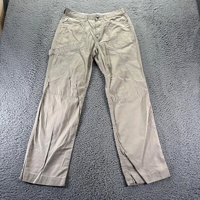 Pantalones de carpintero Armani Exchange para hombre 30x31 beige algodón calce regular holgados Foto 1 de 4