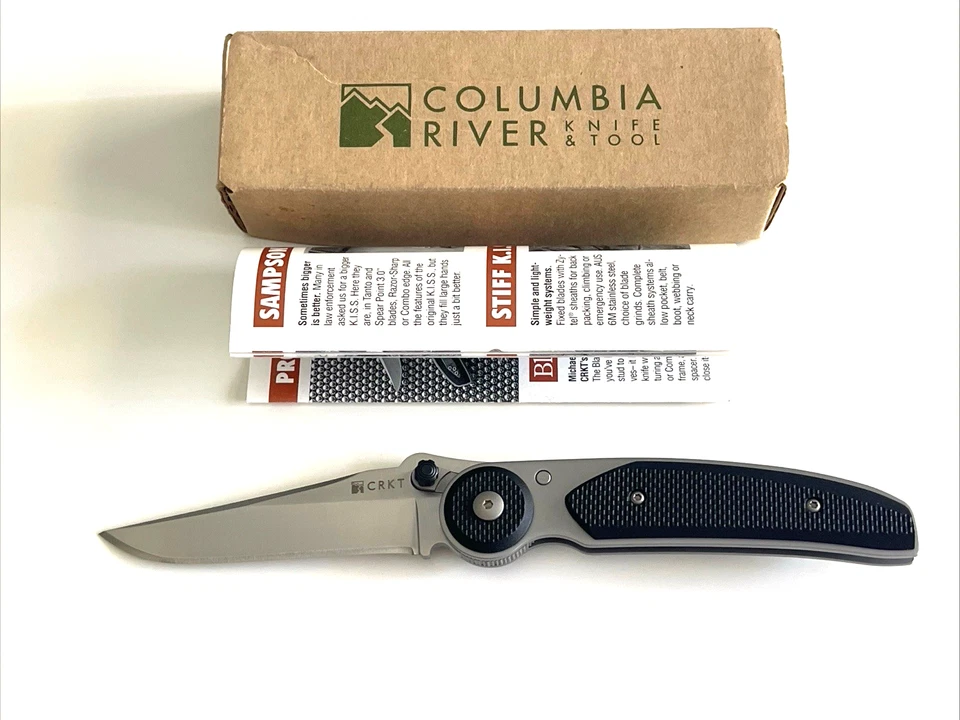 CRKT 4003 Walker BladeLock Folding Knife USA Rare Mint - Image 1 of 4