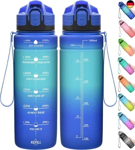 Coolfel Sport Trinkflasche 2l, 1,5l, 1l, 700ml, 500ml Trinkflasche Kinder - Bild 1 von 8