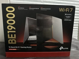 Brand New TP-Link Archer GE800 Tri-Band BE19000 Wi-Fi 7 Gaming Router. - Picture 1 of 6