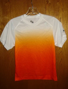 Sportshirt Jugend Orange Weiß Dachs Sport Kurzarm Gr. S Neu - Bild 1 von 3