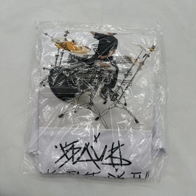 Футболка с логотипом Famous & FTP With Travis Barker Blink 182 размер большой белый - Изображение 1 из 4