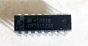 National DM74162AN Synchronous 4 Bit Decade Counter - NOS - Picture 1 of 1