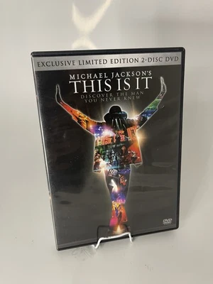New Michael Jackson This Is It Exclusive Limited Edition 2-Disc 2009 DVD  - Image 1 of 2