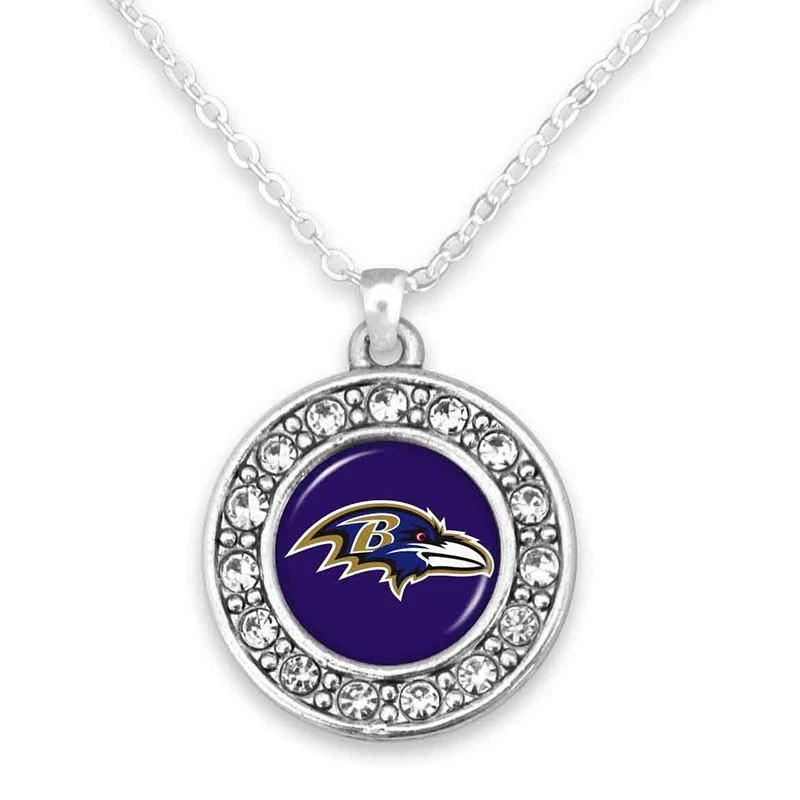 Baltimore Ravens Mujer Licencia NFL 18" Colgante Collar Mojo Abby Niña Foto 1 de 4