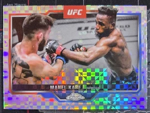 2025 Topps Chrome UFC - #58 Manel Kape X-Fractor - Bild 1 von 2