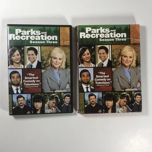 Parks and Recreation TV Season 3 2011- **LOOK - SPINE SUNFADED** - Picture 1 of 13