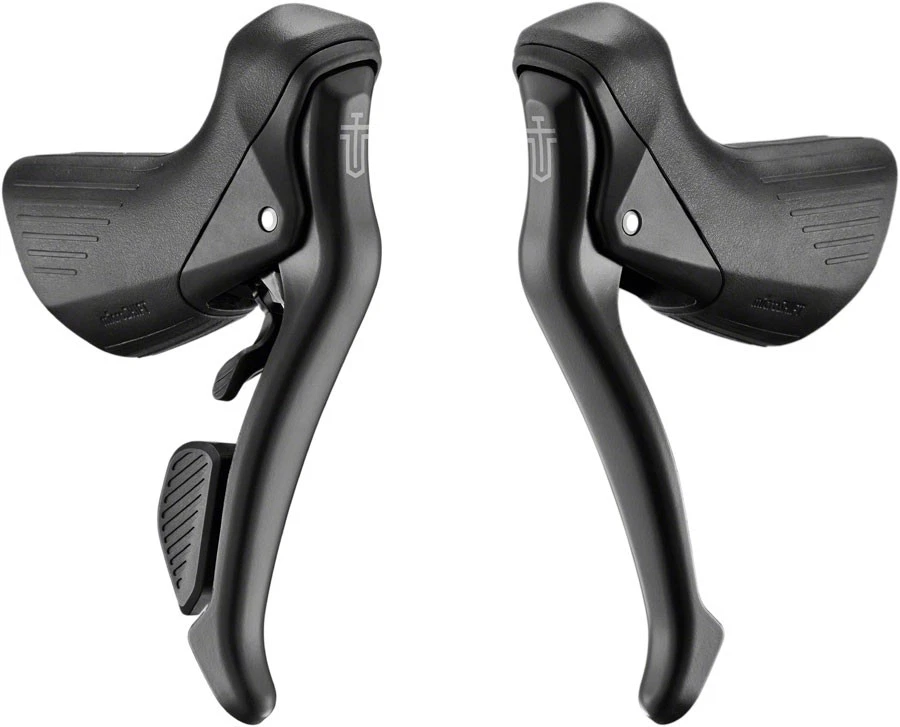 microSHIFT Sword Black 9-Speed Drop Bar Shifter & Brake Lever Set - Gravel, - Image 1 of 1