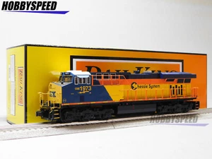 MTH RAILKING CHESSIE CSX HERITAGE ES44AC DIESEL ENGINE O GAUGE 30-21242-1 NEW - Picture 1 of 16