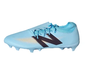 New Balance Furon Dispatch FG V7+ Blue Orange Mens Lace Up Soccer Cleats SF3FS75 - Picture 1 of 5