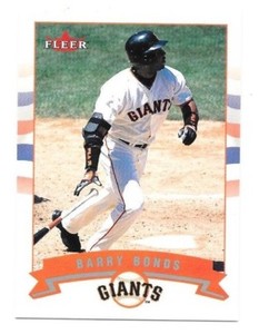 2002 Fleer Tiffany Barry Bonds #d 84/200