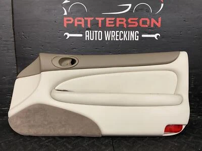 97-06 JAGUAR XK8 PASAJERO DELANTERO DERECHO INTERIOR PUERTA MOLDURA PANEL MARFIL NED Foto 1 de 4