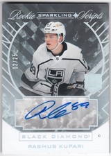 2021-22 Black Diamond Sparkling Scripts Spectrum RASMUS KUPARI SC-RK /25 Auto RC