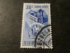 Venezuela Francobollo Esercito 478, Posta Aerea, Timbrato, Armoriali, VF Airmail