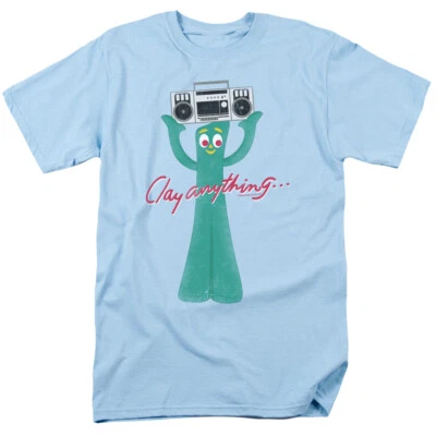 Camiseta gráfica GUMBY CLAY ANTHING con licencia para hombre adulto SM-3XL Foto 1 de 2