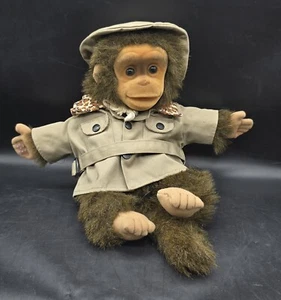 Marioneta de mano de mono Hosung de colección Julious The Junior Chimpancé años 90 - Imagen 1 de 6