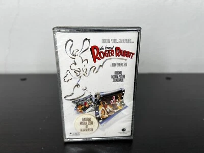 Brand New Sealed 1988 Who Framed Roger Rabbit Cassette Tape Soundtrack - Image 1 of 2
