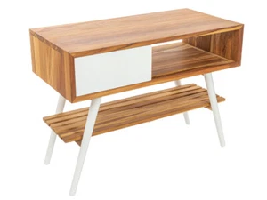 CIPI FEELGOOD Small Teak naturale recupero trattato e legno bianco piccoli spazi - Imagen 1 de 1
